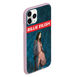 Чехол iPhone 11 Pro матовый BILLIE EILISH, цвет: 3D-розовый — фото 2