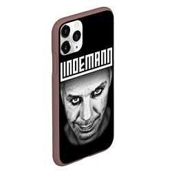 Чехол iPhone 11 Pro матовый LINDEMANN, цвет: 3D-коричневый — фото 2