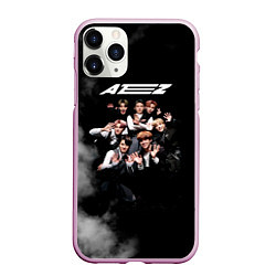 Чехол iPhone 11 Pro матовый Ateez, цвет: 3D-розовый