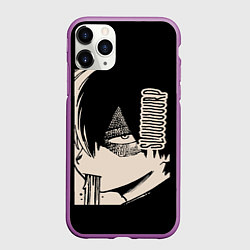 Чехол iPhone 11 Pro матовый Моя геройская академия