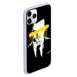 Чехол iPhone 11 Pro матовый Sherlock, цвет: 3D-светло-сиреневый — фото 2