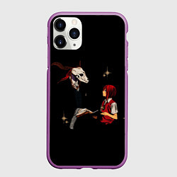 Чехол iPhone 11 Pro матовый Невеста чародея, цвет: 3D-фиолетовый