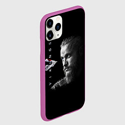 Чехол iPhone 11 Pro матовый Vikings, цвет: 3D-фиолетовый — фото 2