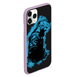 Чехол iPhone 11 Pro матовый Vikings, цвет: 3D-сиреневый — фото 2