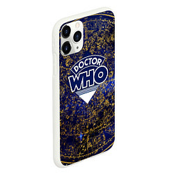 Чехол iPhone 11 Pro матовый Doctor Who, цвет: 3D-белый — фото 2