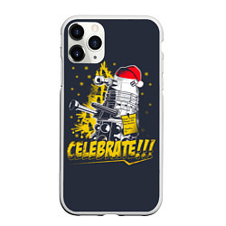 Чехол iPhone 11 Pro матовый Doctor Who, цвет: 3D-белый