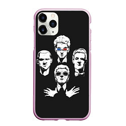 Чехол iPhone 11 Pro матовый Doctor Who, цвет: 3D-розовый