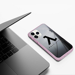 Чехол iPhone 11 Pro матовый Half Life, цвет: 3D-розовый — фото 2