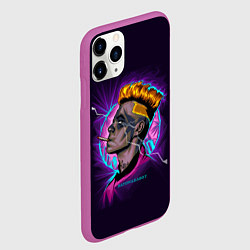 Чехол iPhone 11 Pro матовый SAYONARA BOY, цвет: 3D-фиолетовый — фото 2