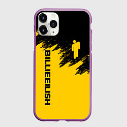 Чехол iPhone 11 Pro матовый BILLIE EILISH, цвет: 3D-фиолетовый