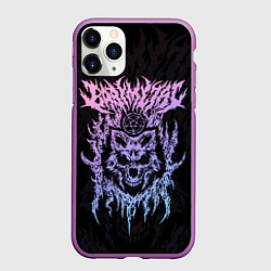 Чехол iPhone 11 Pro матовый BABYMETAL, цвет: 3D-фиолетовый