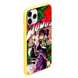 Чехол iPhone 11 Pro матовый Jojo, цвет: 3D-желтый — фото 2