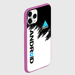 Чехол iPhone 11 Pro матовый DETROIT BECOME HUMAN, цвет: 3D-фиолетовый — фото 2