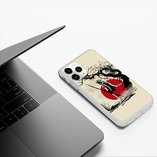 Чехол iPhone 11 Pro матовый Принцесса Мононоке / 3D-Белый – фото 3