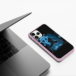 Чехол iPhone 11 Pro матовый One Piece, цвет: 3D-розовый — фото 2