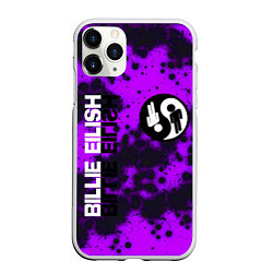 Чехол iPhone 11 Pro матовый Billie eilish, цвет: 3D-белый