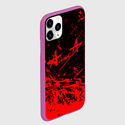 Чехол iPhone 11 Pro матовый АлисА, цвет: 3D-фиолетовый — фото 2