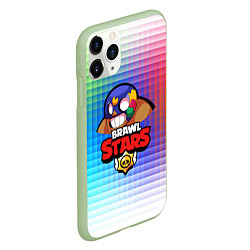 Чехол iPhone 11 Pro матовый BRAWL STARS EL PRIMO, цвет: 3D-салатовый — фото 2