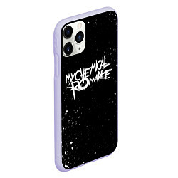 Чехол iPhone 11 Pro матовый My Chemical Romance, цвет: 3D-светло-сиреневый — фото 2