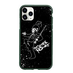 Чехол iPhone 11 Pro матовый My Chemical Romance, цвет: 3D-темно-зеленый