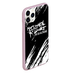 Чехол iPhone 11 Pro матовый My Chemical Romance, цвет: 3D-розовый — фото 2