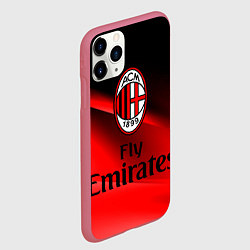 Чехол iPhone 11 Pro матовый Милан, цвет: 3D-малиновый — фото 2