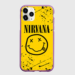 Чехол iPhone 11 Pro матовый NIRVANA, цвет: 3D-фиолетовый