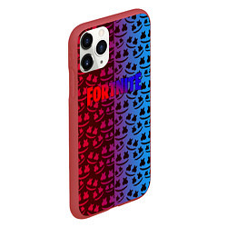 Чехол iPhone 11 Pro матовый FORTNITE x MARSHMELLO, цвет: 3D-красный — фото 2