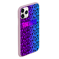 Чехол iPhone 11 Pro матовый FORTNITE x MARSHMELLO, цвет: 3D-розовый — фото 2