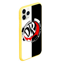 Чехол iPhone 11 Pro матовый MONOKUMA DANGANRONPA, цвет: 3D-желтый — фото 2