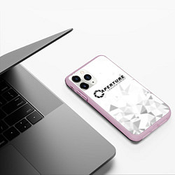Чехол iPhone 11 Pro матовый PORTAL, цвет: 3D-розовый — фото 2