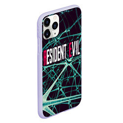 Чехол iPhone 11 Pro матовый Resident Evil - Обитель зла, цвет: 3D-светло-сиреневый — фото 2