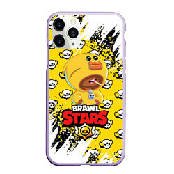 Чехол iPhone 11 Pro матовый BRAWL STARS SALLY LEON, цвет: 3D-светло-сиреневый