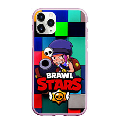 Чехол iPhone 11 Pro матовый Brawl Stars - Penny, цвет: 3D-розовый