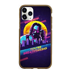 Чехол iPhone 11 Pro матовый You Are Breathtaking!, цвет: 3D-коричневый