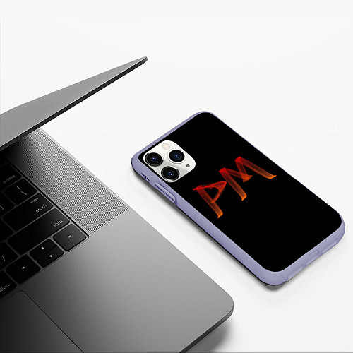 Чехол iPhone 11 Pro матовый Пэйтон Мурмайер / 3D-Светло-сиреневый – фото 3