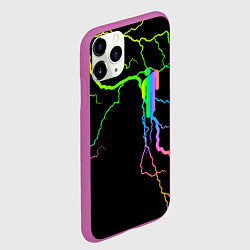 Чехол iPhone 11 Pro матовый BILLIE EILISH, цвет: 3D-фиолетовый — фото 2