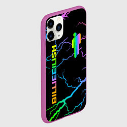 Чехол iPhone 11 Pro матовый BILLIE EILISH, цвет: 3D-фиолетовый — фото 2