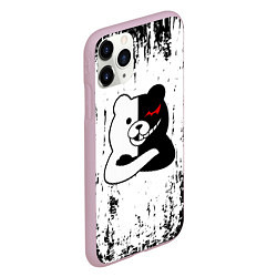 Чехол iPhone 11 Pro матовый MONOKUMA, цвет: 3D-розовый — фото 2