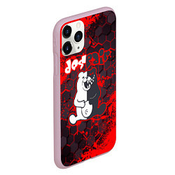 Чехол iPhone 11 Pro матовый MONOKUMA, цвет: 3D-розовый — фото 2