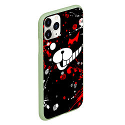 Чехол iPhone 11 Pro матовый MONOKUMA, цвет: 3D-салатовый — фото 2