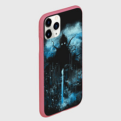 Чехол iPhone 11 Pro матовый Ктулху, цвет: 3D-малиновый — фото 2