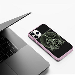 Чехол iPhone 11 Pro матовый Cthulhu, цвет: 3D-розовый — фото 2