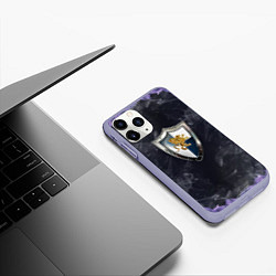 Чехол iPhone 11 Pro матовый Heroes of Might and Magic, цвет: 3D-светло-сиреневый — фото 2