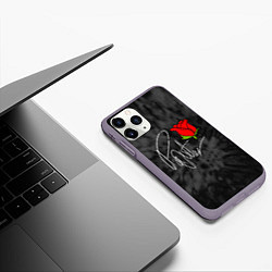Чехол iPhone 11 Pro матовый Payton Moormeier, цвет: 3D-серый — фото 2