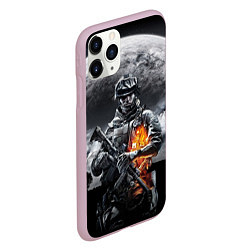 Чехол iPhone 11 Pro матовый Battlefield, цвет: 3D-розовый — фото 2