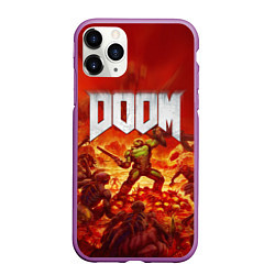 Чехол iPhone 11 Pro матовый DOOM