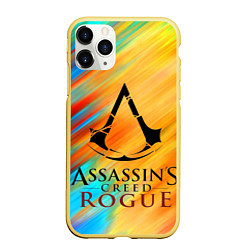 Чехол iPhone 11 Pro матовый Assassin's Creed: Rogue, цвет: 3D-желтый