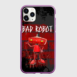 Чехол iPhone 11 Pro матовый Bad Robot, цвет: 3D-фиолетовый