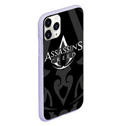 Чехол iPhone 11 Pro матовый Assassin’s Creed, цвет: 3D-светло-сиреневый — фото 2